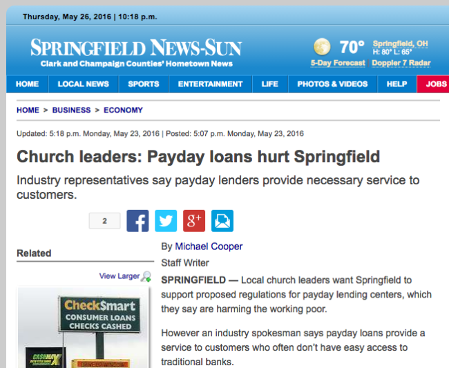 Payday Loans Springfield